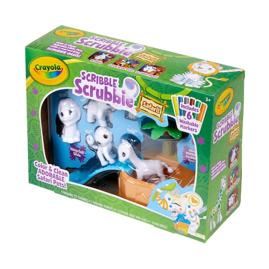 Cobra/Gator Crayola Scribble Scrubbie Safari Animal Toy Set Expansion Age 3+ 